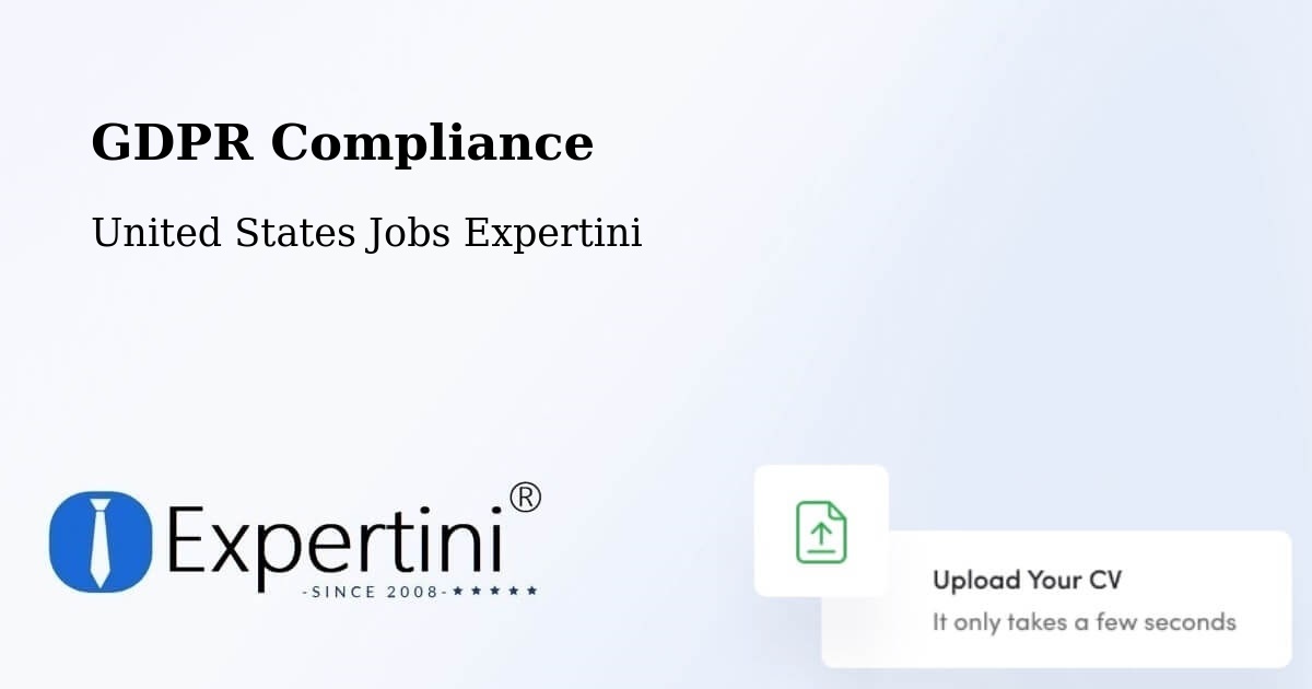 EU GDPR Compliance Statement – Trainer - United States Jobs Expertini
